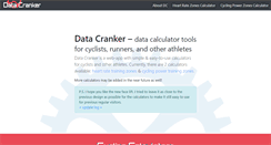 Desktop Screenshot of datacranker.com